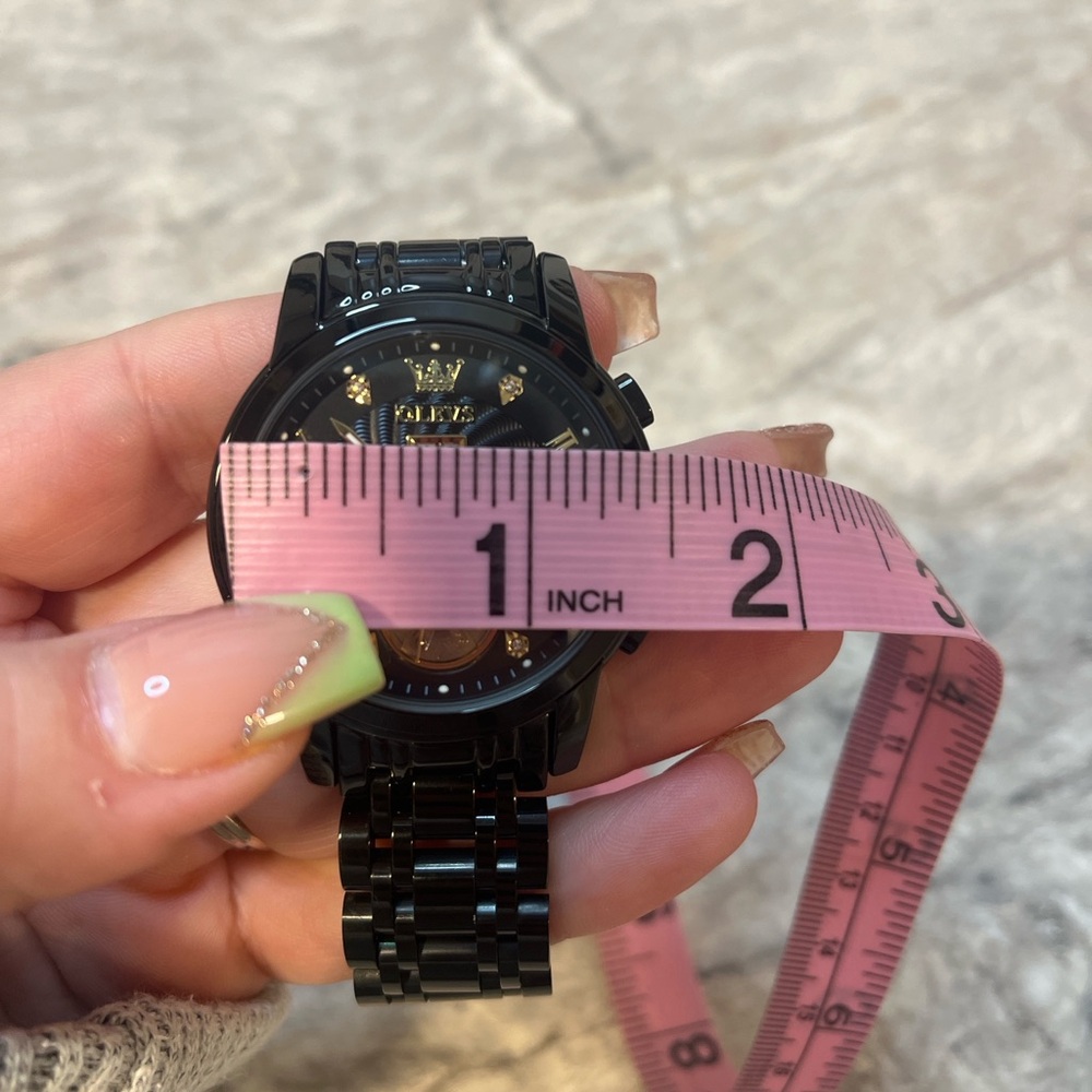 OLEVS GG910 Automatic Skeleton Watch - image 8